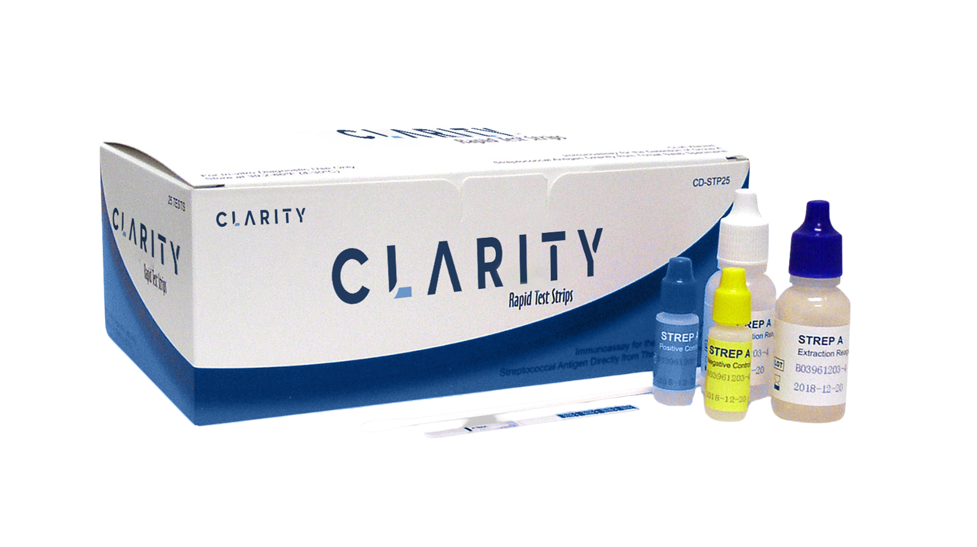 Clarity Strep A Test Kit- CLIA Waived