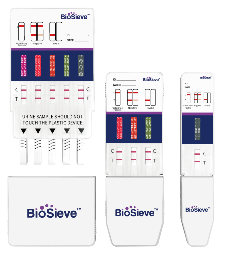 10 Panel Drug Dip Test - CLIA Waived 4104 (AMP,BAR,BZO,COC,mAMP,MTD,OPI,OXY,PCP,THC)